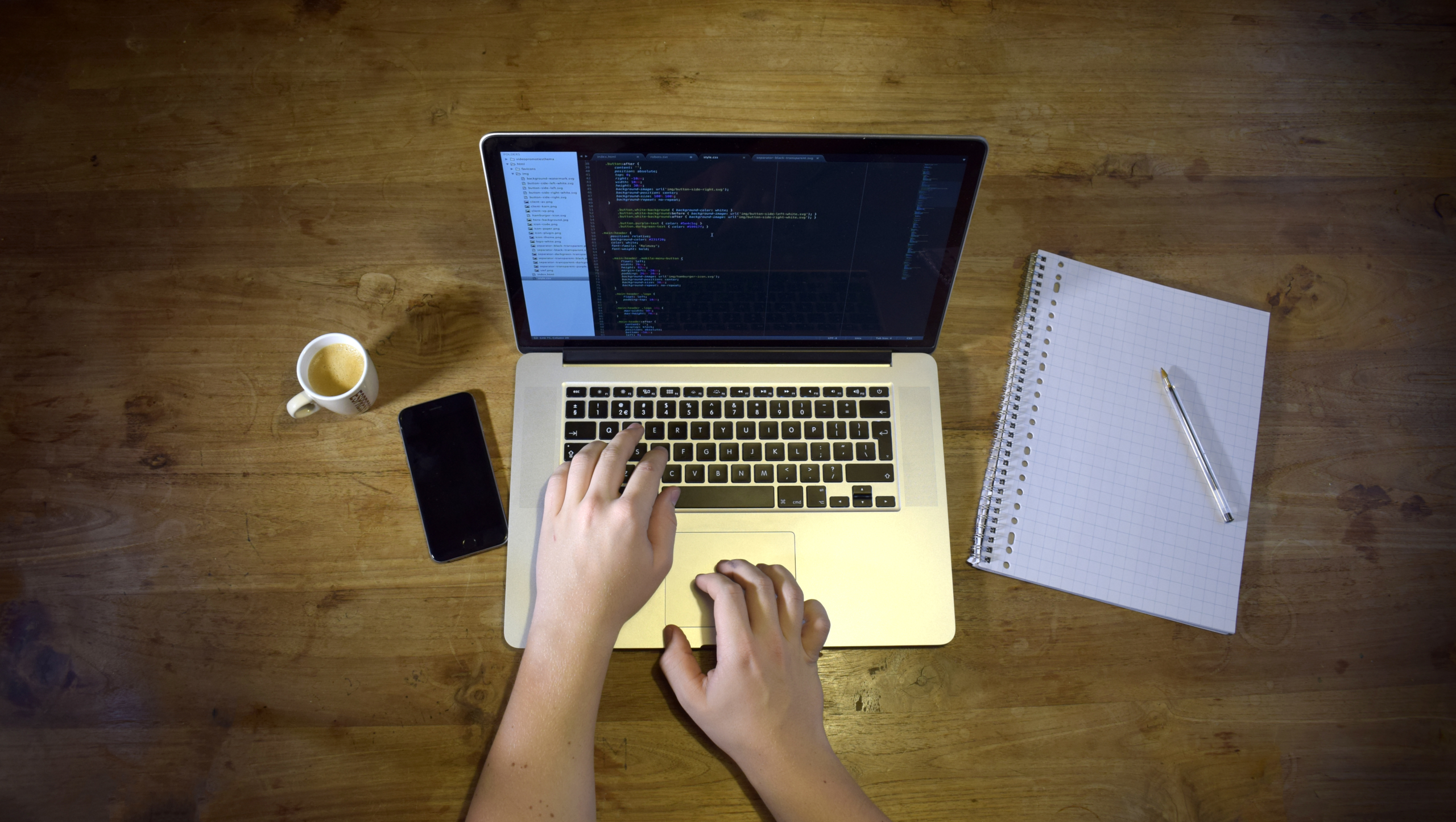 Webseite am Laptop optimieren
