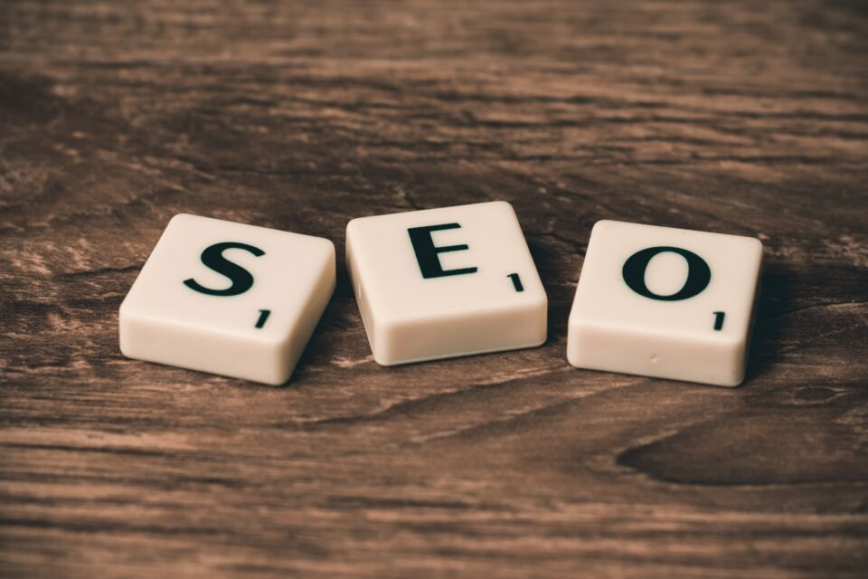 SEO-Buchstaben