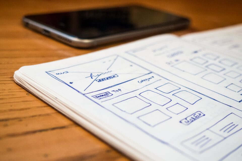 Webseiten-Mockup